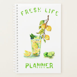 Lemon Drink Planner - Benutzerdefinierter Text Planer