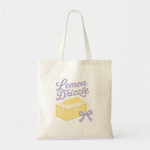 Lemon Drizzle - Kokette Pastell-Dessert-Design Tragetasche