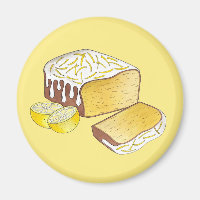 Lemon Drizzle Pound Cake Loaf British Baking Food