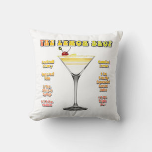 LEMON DROP MARTINI Cocktail Rezept Kissen