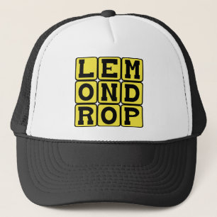 Lemon Drop, Zesty Cocktail Truckerkappe