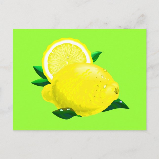 Lemon Drops Postkarte (Vorderseite)