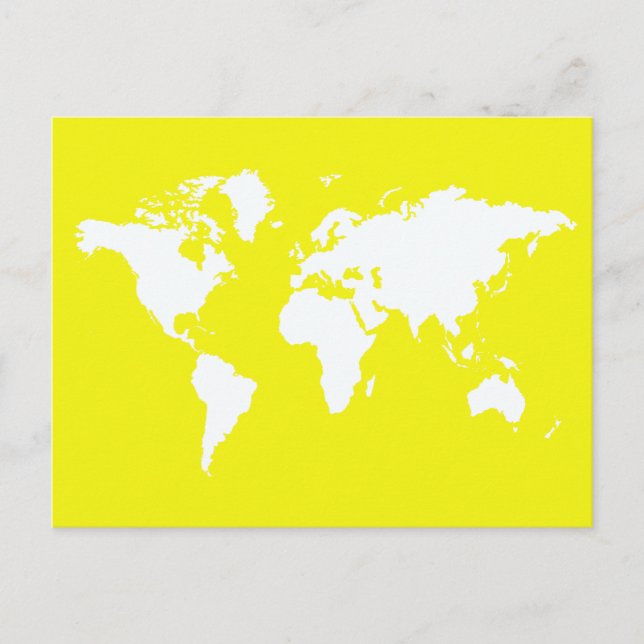Lemon Elegante World Postkarte (Vorderseite)