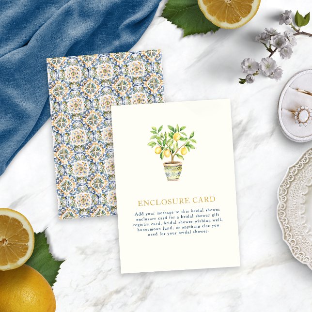 Lemon Enclosure Card Begleitkarte (Lemon Enclosure Card
)