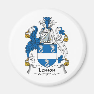 Lemon Familienwappen Magnet