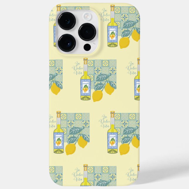 Lemon Farm Retro Case-Mate iPhone Hülle (Rückseite)