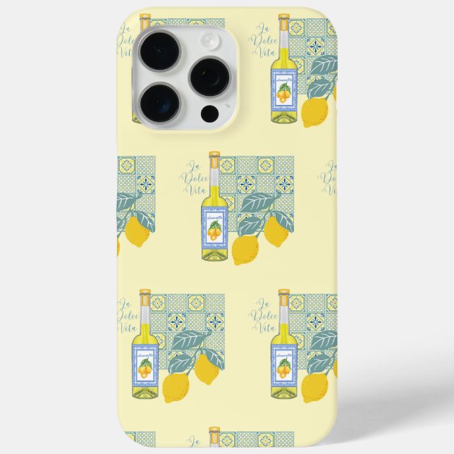 Lemon Farm Retro Case-Mate iPhone Hülle (Rückseite)