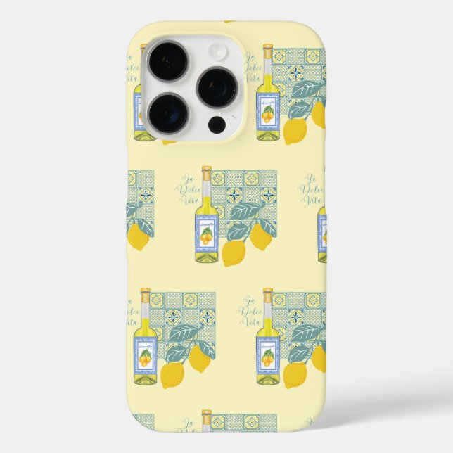 Lemon Farm Retro Case-Mate iPhone Hülle (Rückseite)
