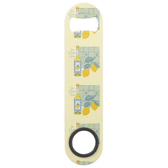 Lemon Farm Retro Speed Flaschenöffner (Vorderseite)