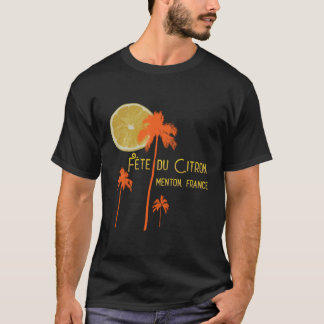 Lemon Festival Fete Du Citron Menton Frankreich T-Shirt