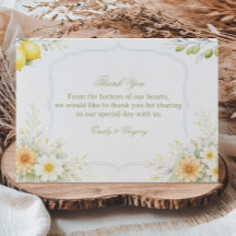 Lemon Floral Soft Appreciation