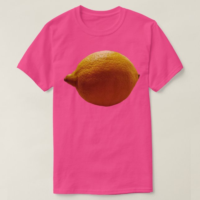 Lemon Food Foto T-Shirt (Design vorne)
