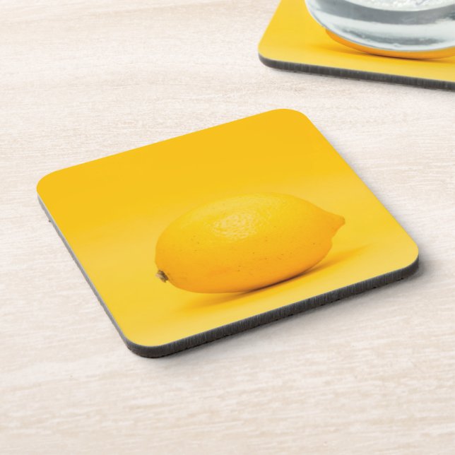 Lemon Foto Getränkeuntersetzer (Linke Seite)