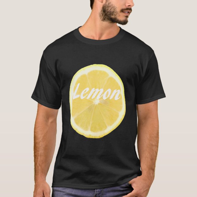 Lemon Foto T-Shirt (Vorderseite)