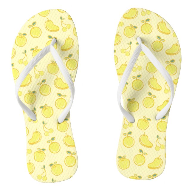LEMON FRESH GOODNESS FLIP FLOPS (Fußbett)