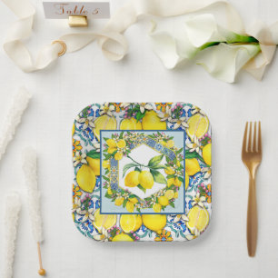 Lemon Fresh Pappteller