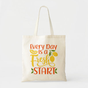 Lemon Fresh Start Tote Bag Tragetasche