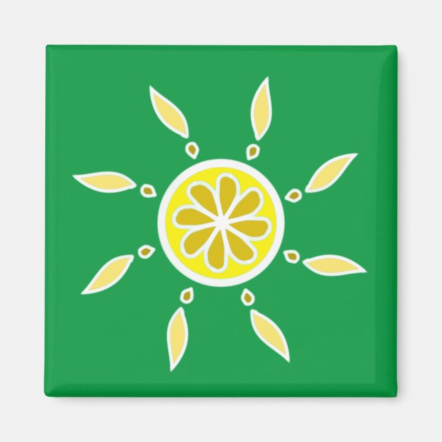 Lemon Fresh Sunshine Magnet (Vorne)