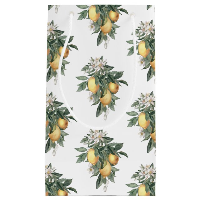 Lemon Fruchtglanz-Geschenktasche Kleine Geschenktüte (Vorderseite)