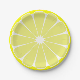 Lemon Fruit Summer Party Picnic Paper Teller