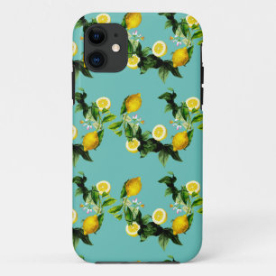 Lemon Garden Sommermuster Case-Mate iPhone Hülle