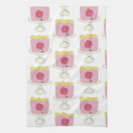 Lemon Geburtstagstorte Tee/Küchentuch Geschirrtuch