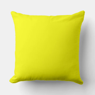 Lemon-Gelbwurfkissen 20" x 20" Kissen