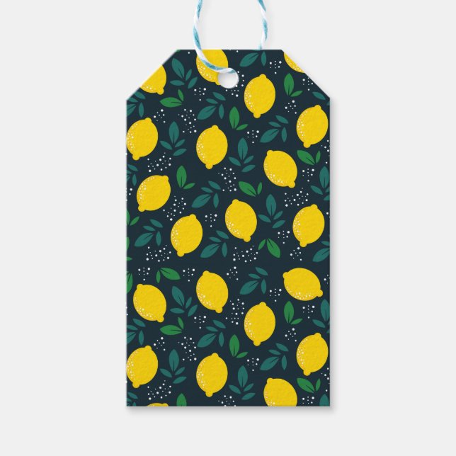 Lemon Geschenkanhänger (Vorderseite)