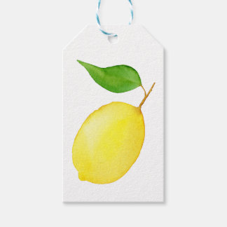 Lemon Gift Tags Geschenkanhänger