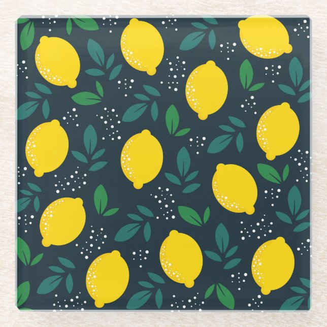 Lemon Glasuntersetzer (Vorderseite)