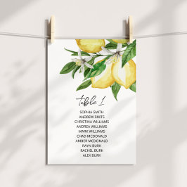 Lemon Greenerity Hochzeitskarten Einladung