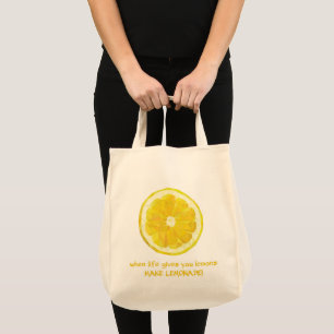 Lemon Grocery Bag Tragetasche