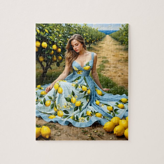 Lemon Grove Lady Puzzle (Vertikal)