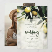 Lemon Grove | Moderne Hochzeit von Gelb und Grün