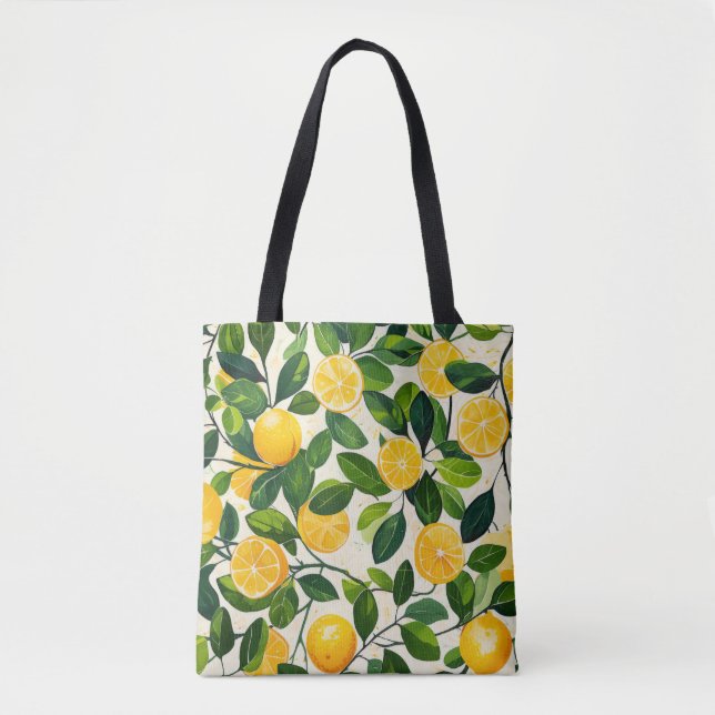 "Lemon Grove Tote Bag" (Vorderseite)