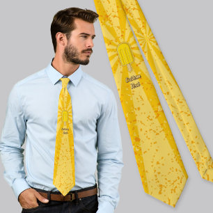Lemon Ice Cream Stick Krawatte