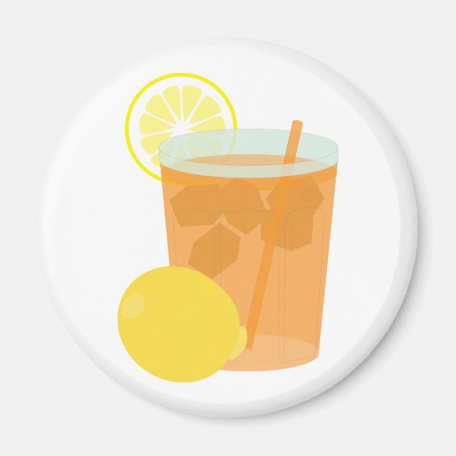 Lemon Iced Tea Magnet (Vorne)