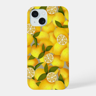 Lemon iPhone 15 Hülle