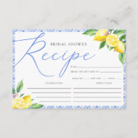 Lemon Italian Positano Blue Brautparty Rezept
