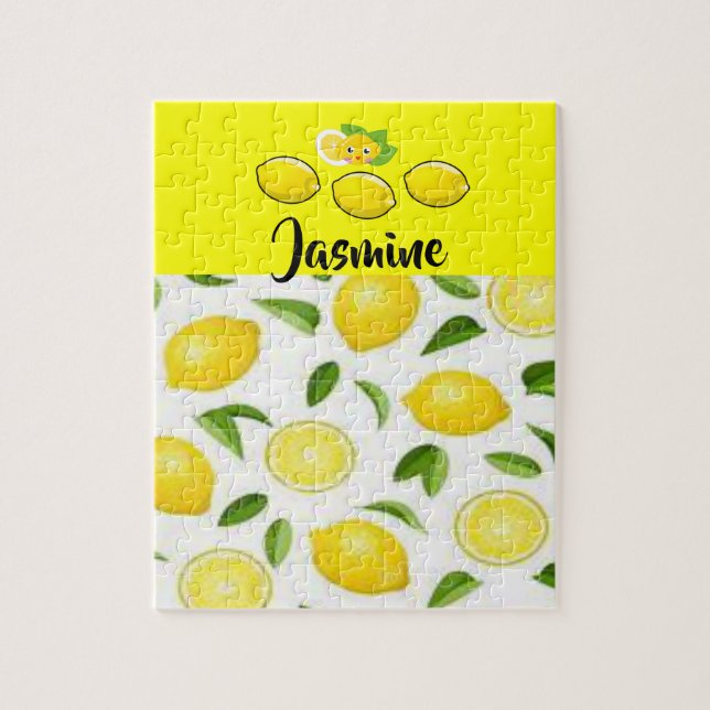 Lemon Jigsaw Puzzle (Vertikal)