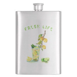 Lemon Juice Cool Drink Flasche Frische Pasta mache Flachmann