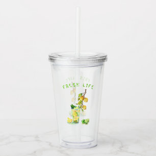 Lemon Juice Cool Drink Party Acrylic Tumbler Acryltrinkbecher