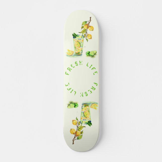 Lemon Juice Drink Lemonade Skateboard (Vorne)