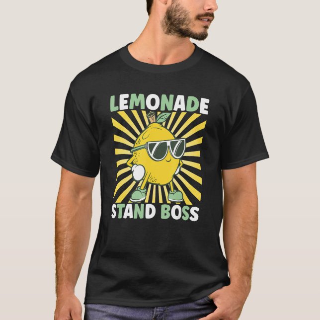 Lemon Juice Lemonade Stand Boss T-Shirt (Vorderseite)