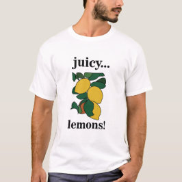 Lemon Juicy Fruit Summer Party T-Shirt