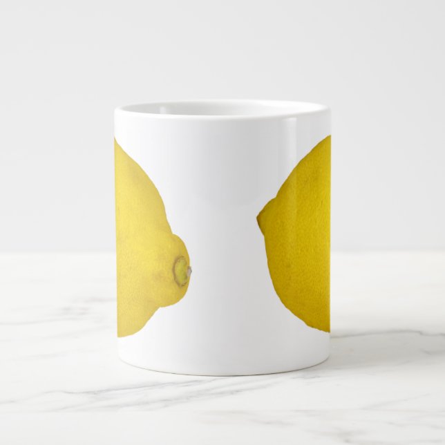 Lemon Jumbo-Tasse (Vorderseite)