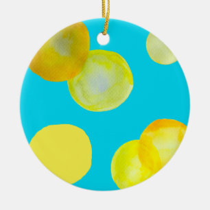 Lemon Keramik Ornament