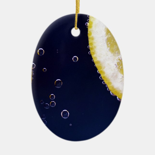 Lemon Keramik Ornament (Vorne)