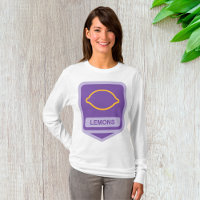 Lemon Kontur Lila und Gelb