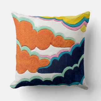 Lemon Lagoon Wurfkissen Sommer Abstract Teppich Lo Kissen